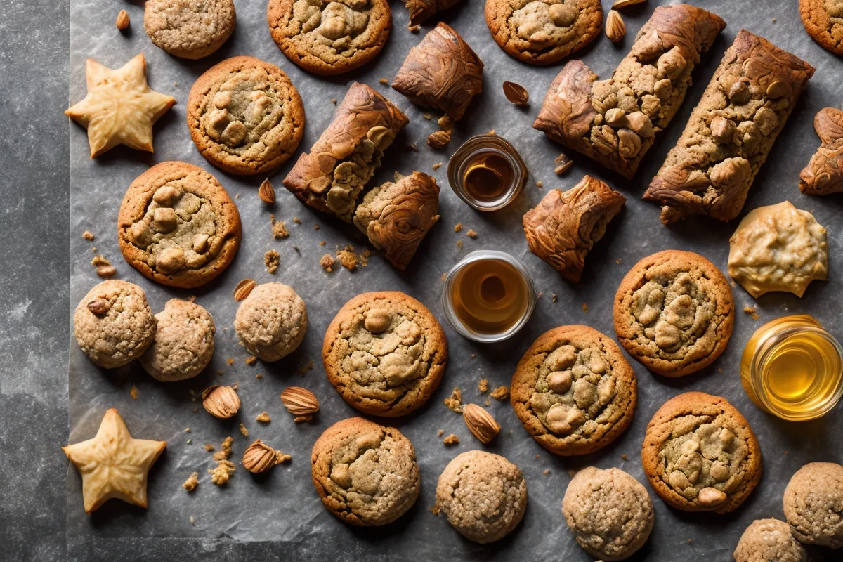 Recette cookies a la farine complete et miel