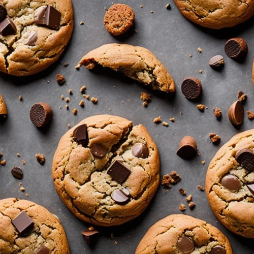 Recette cookies a la noix de coco et chocolat noir