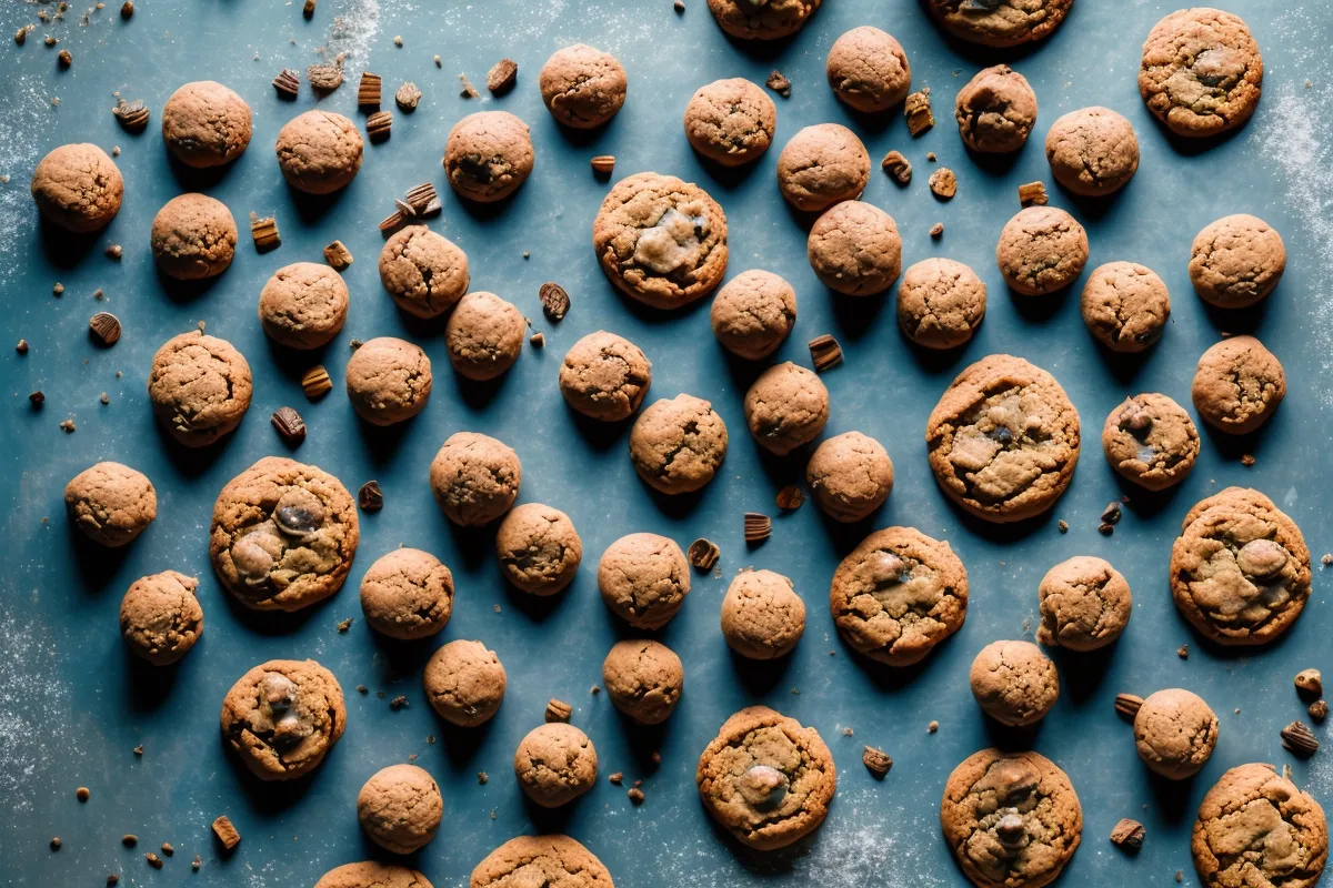 Recette cookies a la ricotta et pepites de chocolat
