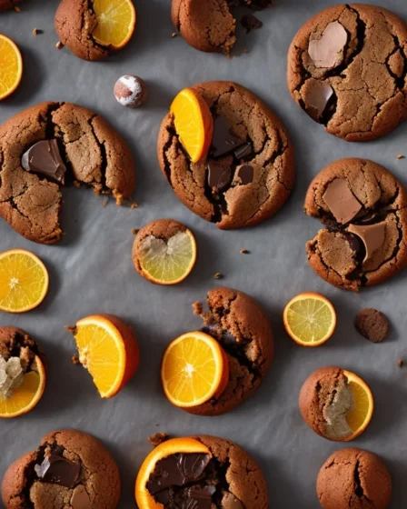 Recette cookies au chocolat et zestes dorange