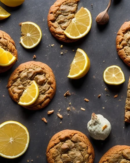 Recette cookies au gingembre confit et citron