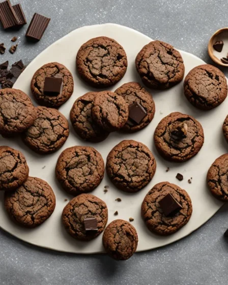 Recette cookies au tahini et chocolat noir