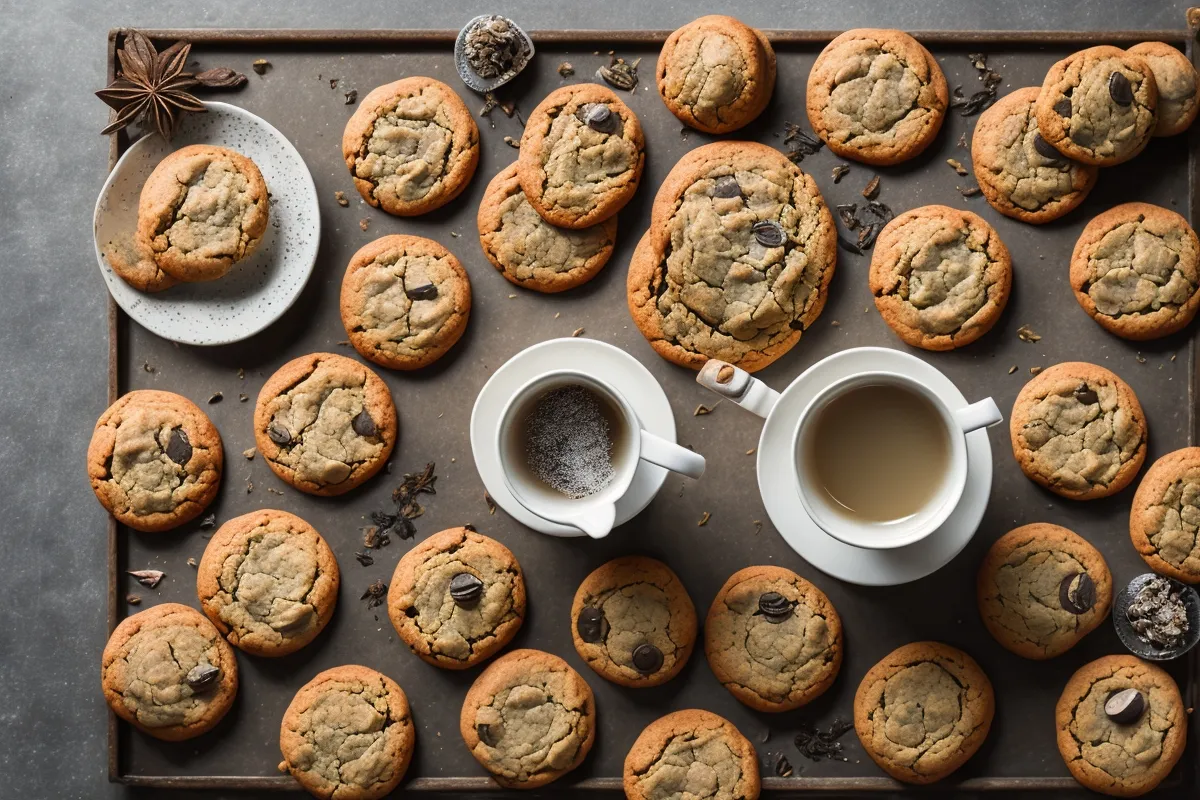Recette cookies au the earl grey