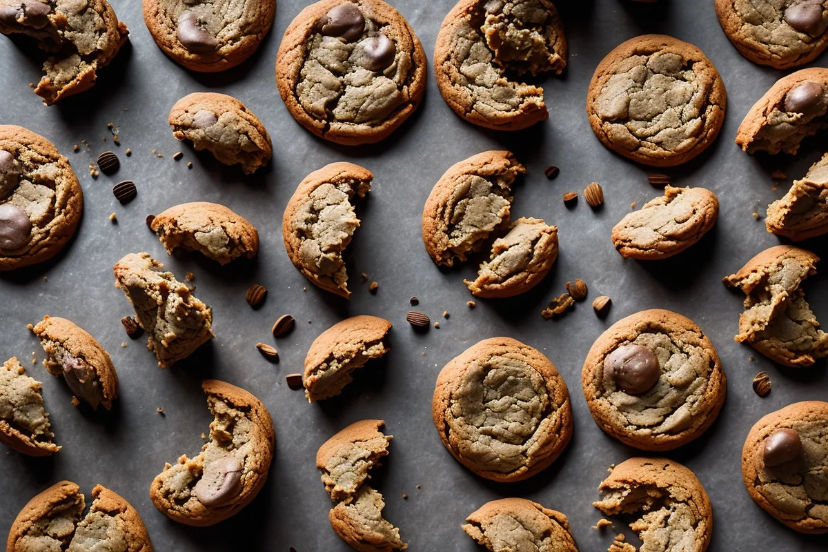 Recette cookies aux graines de sesame et chocolat