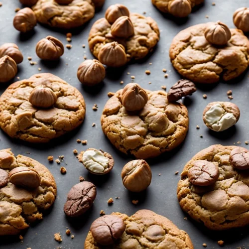 Recette cookies aux noisettes torrefiees