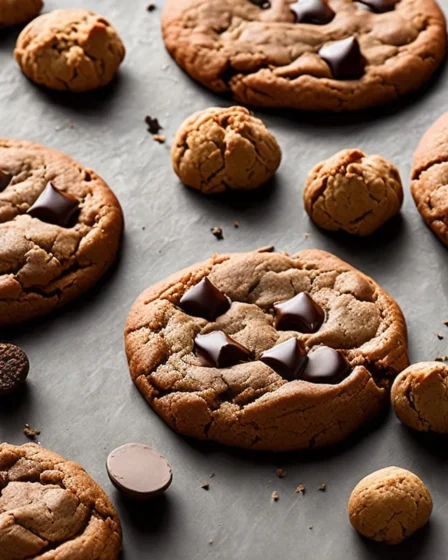 Recette cookies double chocolat